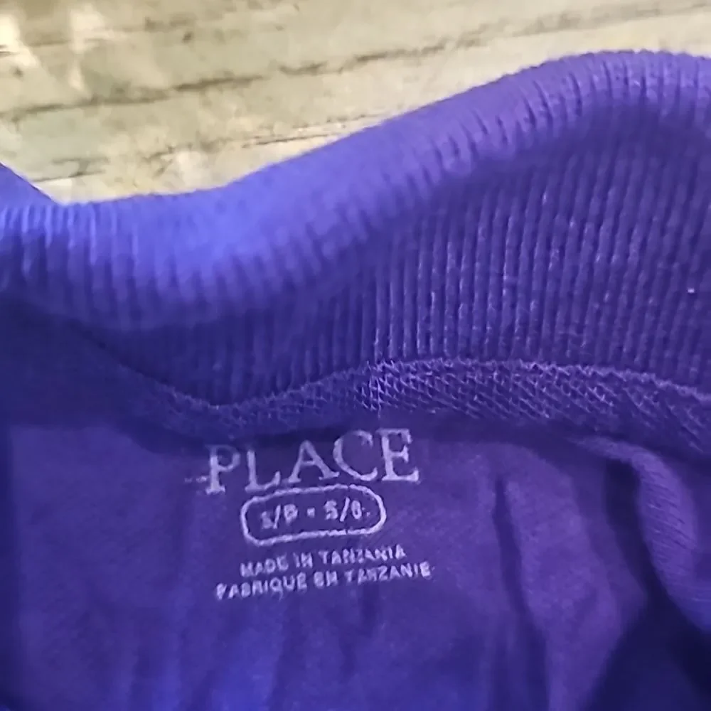 Boys purple polo size 6